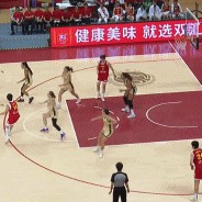 状态持续复苏！杨舒予半场6中3得到7分